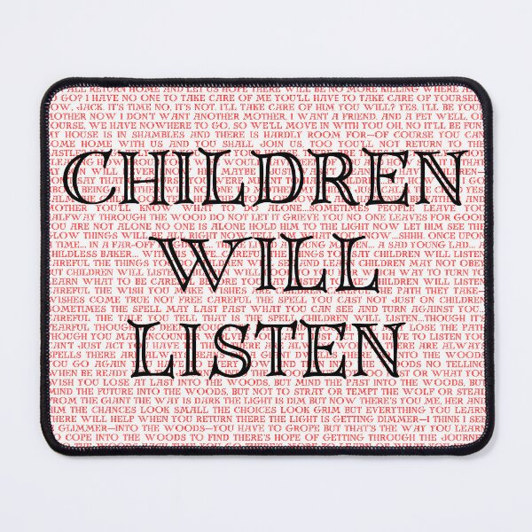 Item preview, Into the woods Lyrics designed and sold by broadwaygirl142.
