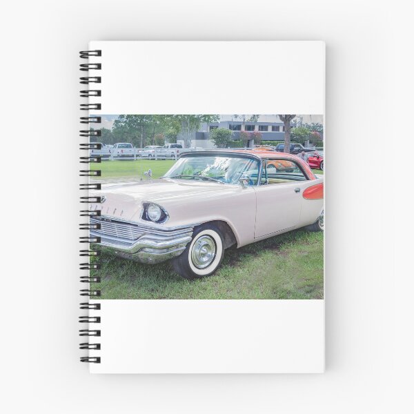 Item preview, 1957 Chrysler Windsor Desert Rose and Gauguin Red Technical Blueprint Car Poster designed and sold by RichFrancoCars.