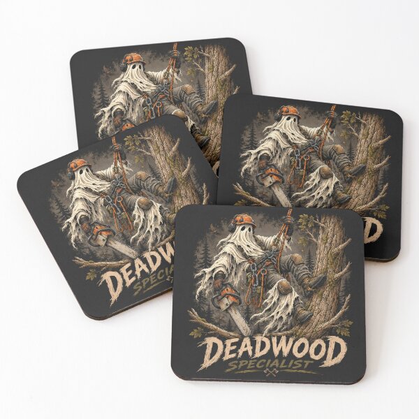 Item preview, Arborist Halloween – Deadwood Specialist Ghost designed and sold by Meandmyshop.