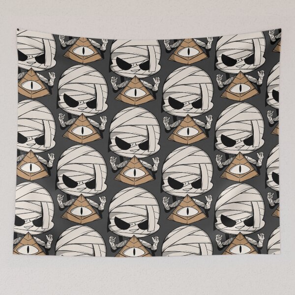 Item preview, Unwrap Me If You Dare – Cute Chibi Mummy | Chibi Nightmares designed and sold by bella-rosa87.