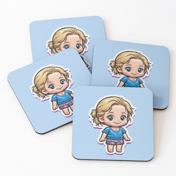 Item preview, Cute Blonde Girl  designed and sold by Lynn Anne Creations.