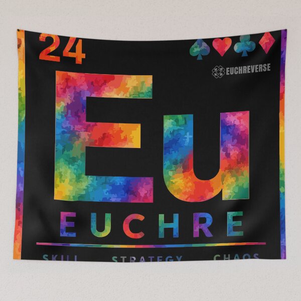 Item preview, Euchre Chemistry Tile designed and sold by Euchreverse.