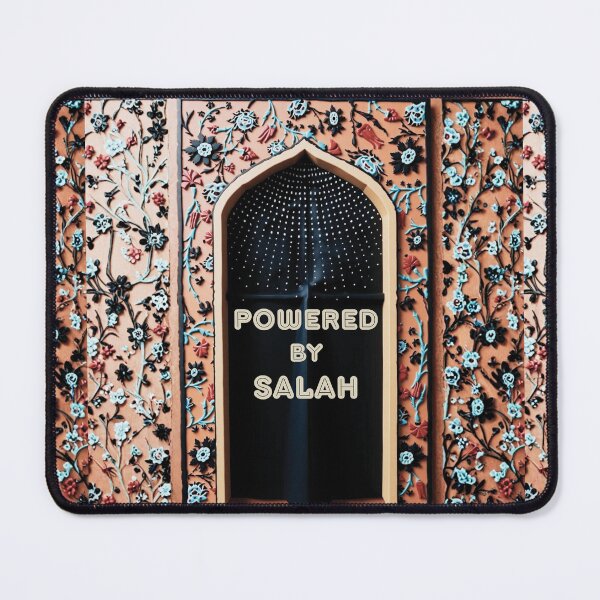 Item preview, Sacred Arch: Floral Mihrab Prayer Rug Art (3D terracotta floral V.1) designed and sold by D-Islamic.