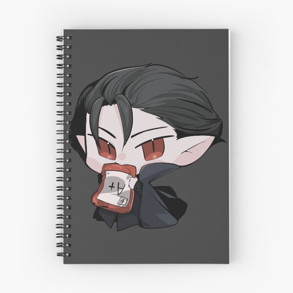 Item preview, Chibi Vampire Drinking Blood Bag – Cute Halloween Vampire | Chibi Nightmares designed and sold by bella-rosa87.