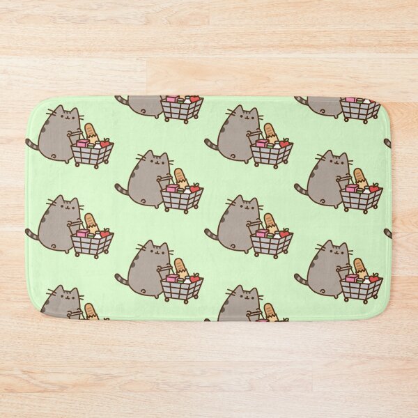 Item preview, grocery shopping pusheen!!! designed and sold by PLANET-VEE.
