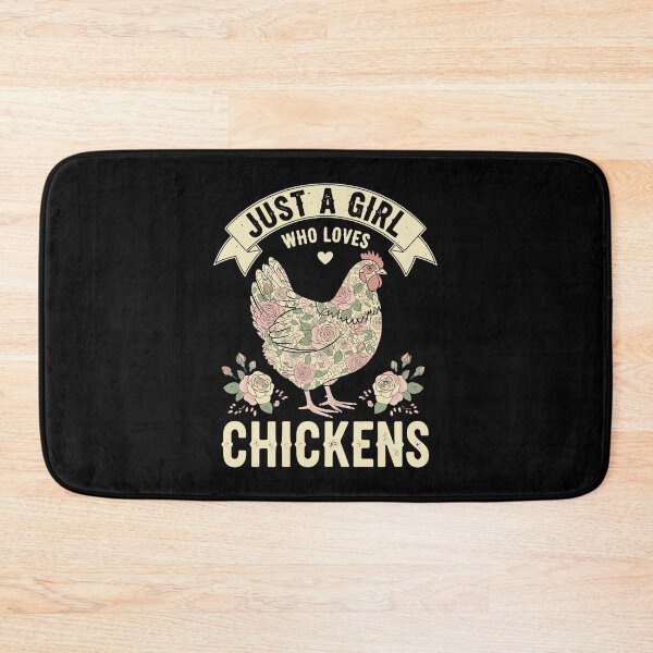 Item preview, Just A Girl Who Loves Chickens | Chicken Owner Farmer Backyard Poultry Keeper designed and sold by PopStars1993.