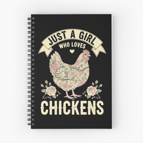 Item preview, Just A Girl Who Loves Chickens | Chicken Owner Farmer Backyard Poultry Keeper designed and sold by PopStars1993.