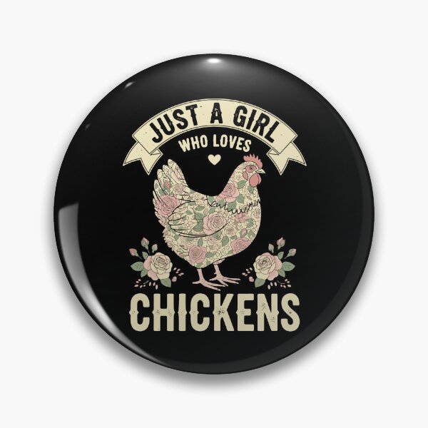 Item preview, Just A Girl Who Loves Chickens | Chicken Owner Farmer Backyard Poultry Keeper designed and sold by PopStars1993.