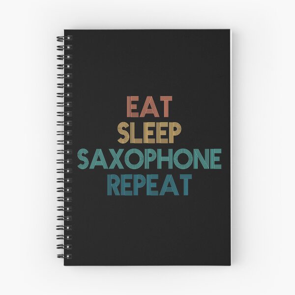 Item preview, Eat Sleep Saxophone Repeat - Gift For Saxophone Fans designed and sold by kindxinn.
