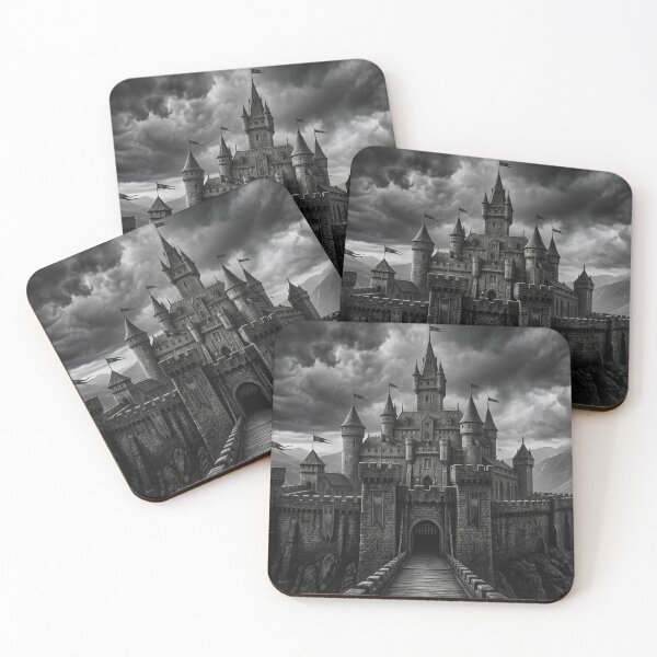 Item preview, medieval castle designed and sold by cutegiftcore.