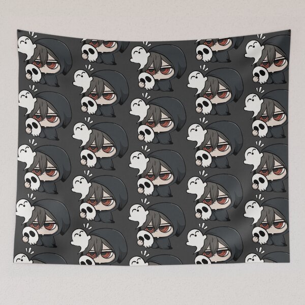 Item preview, Just Me and My Souls – Chibi Grim Reaper | Chibi Nightmares designed and sold by bella-rosa87.