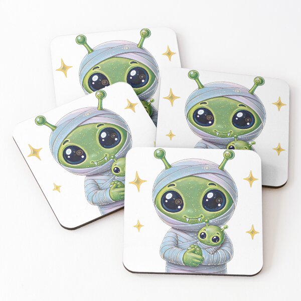 Item preview, Cute Alien Mummy designed and sold by Artesil.