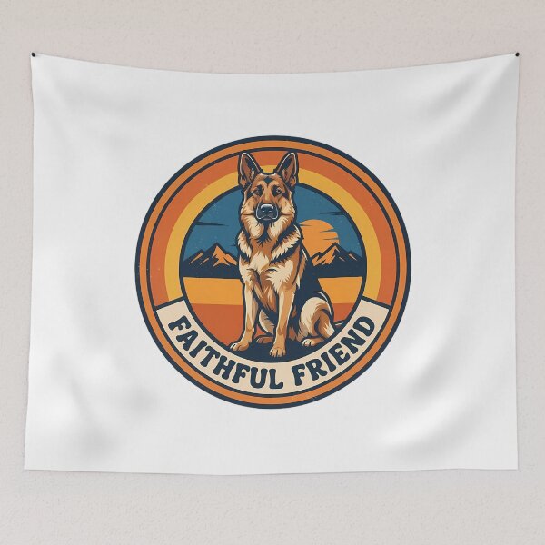 Item preview, German Shepherd - Art Print designed and sold by SHOP-Corner.