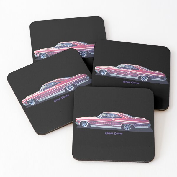 Item preview, 1966 Lowrider Ojos Rojos with text, Kustom, Hot Rod, Muscle Car designed and sold by Elegant Customs.
