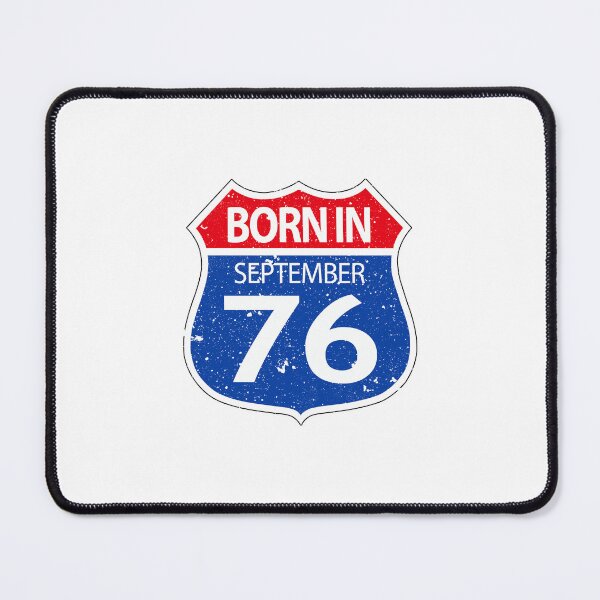 Item preview, Born in September 1976 — Birthday designed and sold by FashionHeritage.