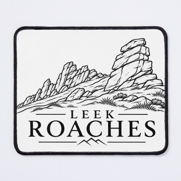 Item preview, Leek Roaches Peak District – Classic Line Art Landscape designed and sold by Tee Visions.