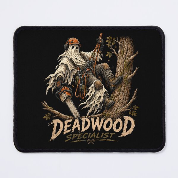 Item preview, Arborist Halloween Ghost – Deadwood Specialist designed and sold by Meandmyshop.