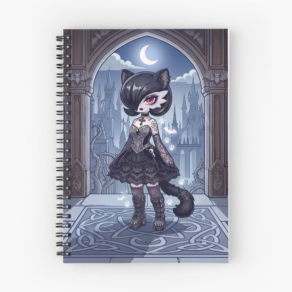 Item preview, Dark Goth Gardevoir Cat: Cyber Goth Corset & Boots designed and sold by CuteKats.