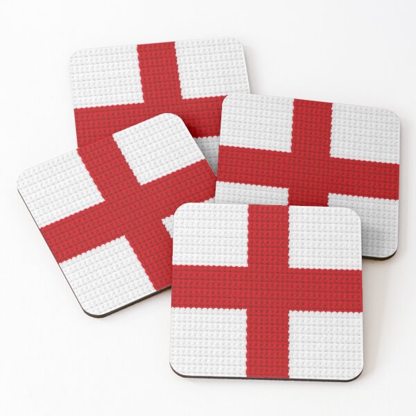 Item preview, England Flag Crochet Texture Wall Art designed and sold by LuisWorks.