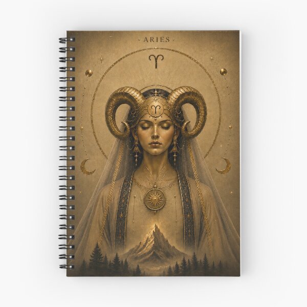 Item preview, Aries – The Sacred Flame | Mystical Zodiac Goddess designed and sold by SacredLensV.
