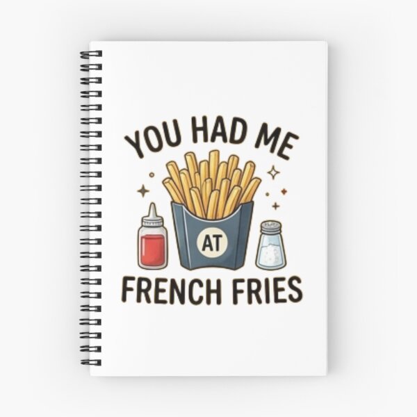Item preview, You Had Me at French Fries — Funny Fries Lover Design designed and sold by Tipsy24.