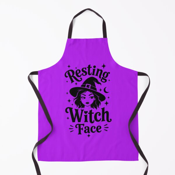 Item preview, Resting Witch Face – Cute Witch Halloween Design designed and sold by DesignHouse07.