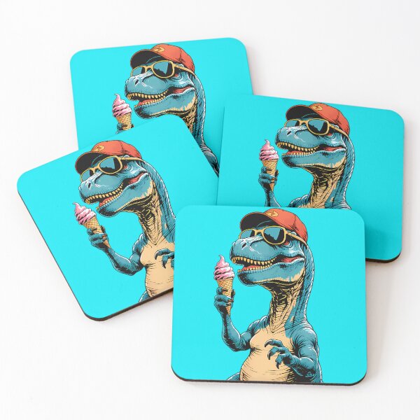 Item preview, Funny Dinosaur Summer Art designed and sold by Structure-Blue.
