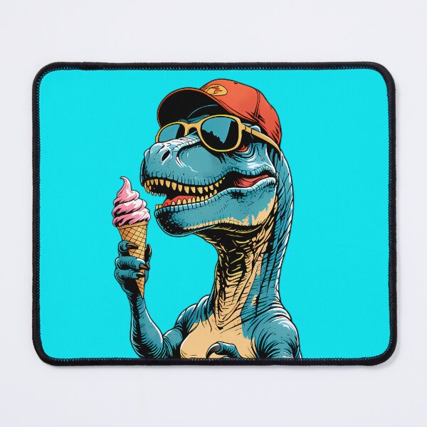 Item preview, Funny Dinosaur Summer Art designed and sold by Structure-Blue.