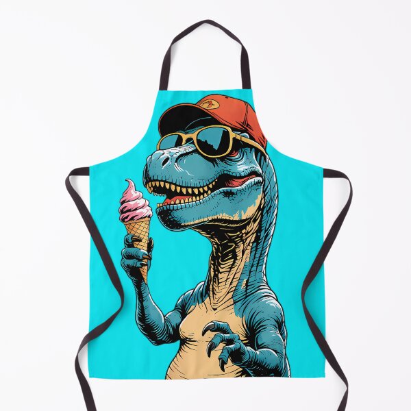 Item preview, Funny Dinosaur Summer Art designed and sold by Structure-Blue.