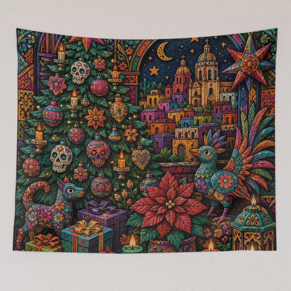 Item preview, Mexican Folk Christmas — Alebrije Holiday Celebration designed and sold by TeikunShop.