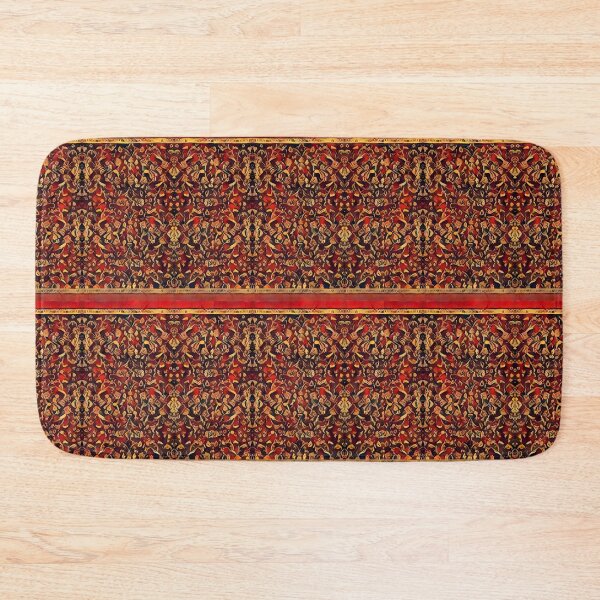 Item preview, Islamic Prayer Rug Pattern Inspired by Masjid Al Haram (V.6) designed and sold by D-Islamic.