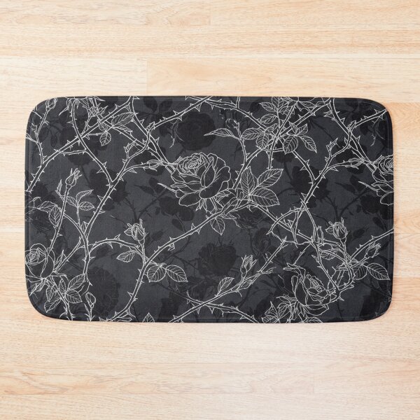 Item preview, Gothic Rose Thorns Dark Floral Pattern designed and sold by Owcomm.