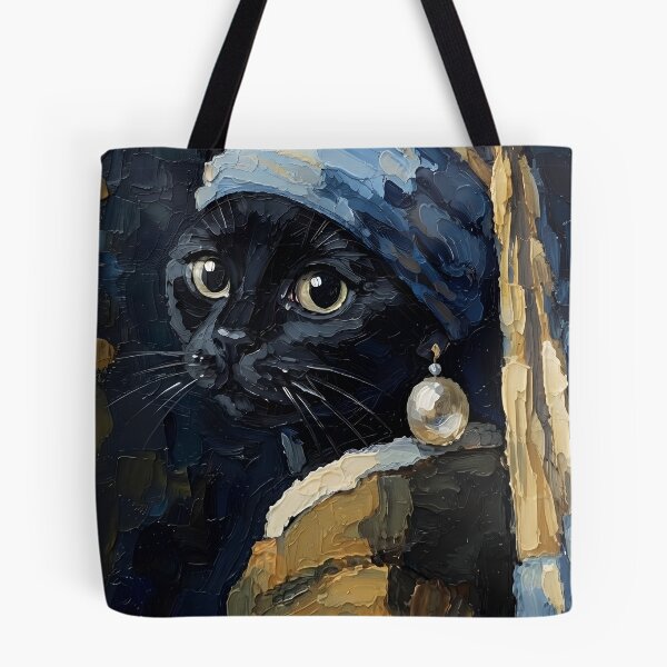 Item preview, El joven gato con pendiente de perla, Johannes Vermeer designed and sold by HeyGlad.