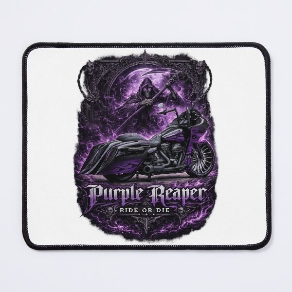 Item preview, Purple Reaper Motorcycle Emblem designed and sold by TorqueTheoryLab.