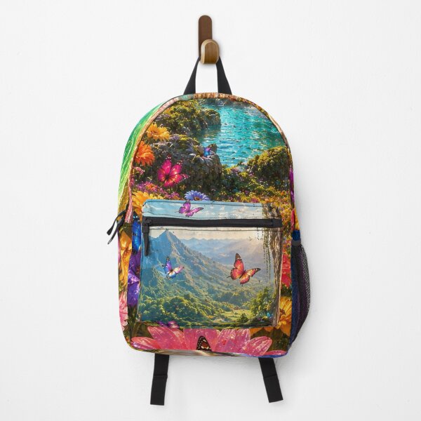 Item preview, Rainbow Waterfall Meadow Deer Dream designed and sold by nardreelxz.