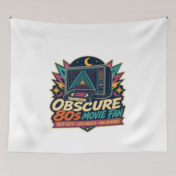 Item preview, Obscure 80s Movie Fan – Retro 1980s Film Lover Vintage Movie Graphic designed and sold by MystiMagica.