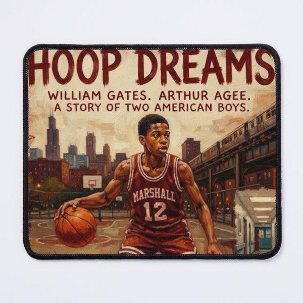 Item preview, Hoop Dreams Fine Art Tribute designed and sold by Art's Diner.