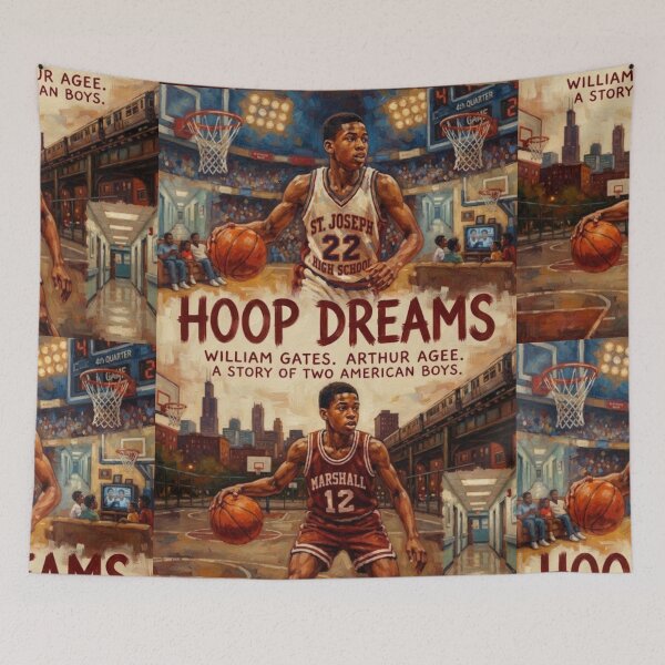 Item preview, Hoop Dreams Fine Art Tribute designed and sold by Art's Diner.