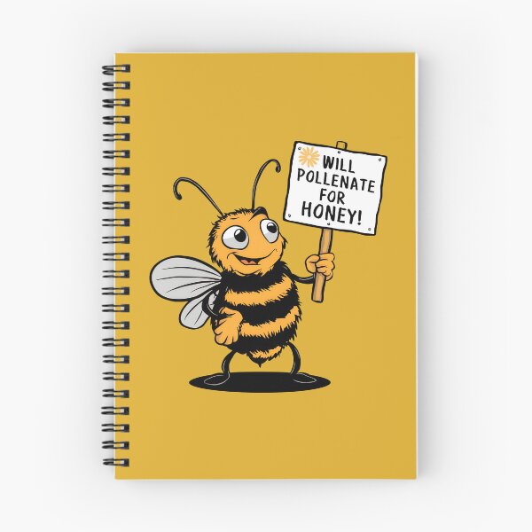 Item preview, Will Pollenate for Honey designed and sold by MugsAndDuds.