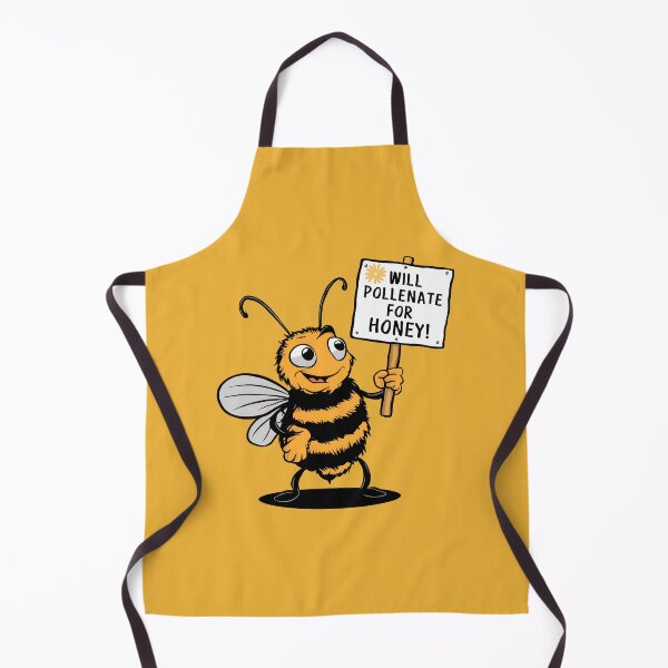Item preview, Will Pollenate for Honey designed and sold by MugsAndDuds.