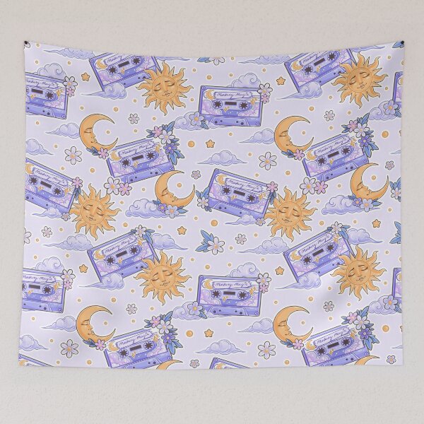 Item preview, Celestial casette tape designed and sold by Arty and Awkward.
