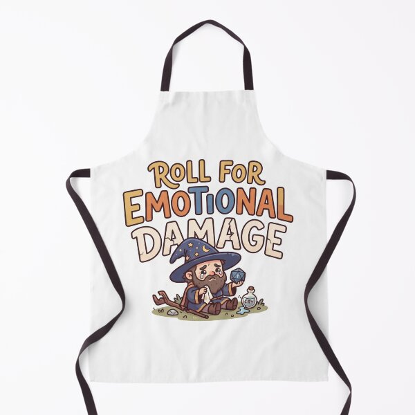 Item preview, Roll for Emotional Damage – Funny D&D RPG Sticker – Tabletop Gaming designed and sold by WaterWhisker.