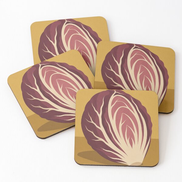 Item preview, Radicchio— Mid-Century Botanical Illustration designed and sold by Clementine Club.