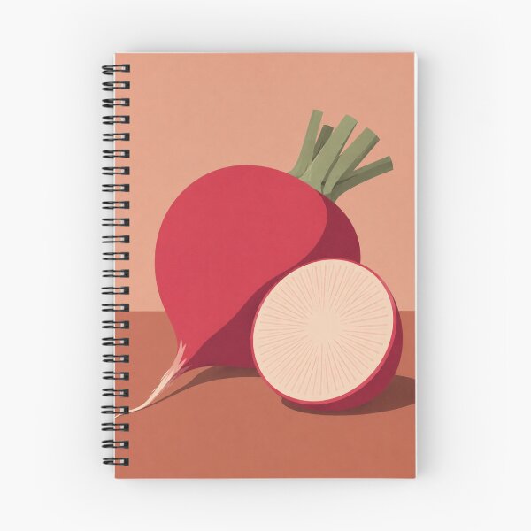 Item preview, Radish— Mid-Century Botanical Illustration designed and sold by Clementine Club.