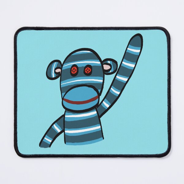 Item preview, Sock monkey designed and sold by SombreroDoodles.
