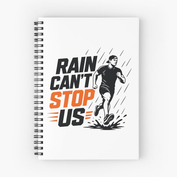 Item preview, Run Can’t Stop Us Motivational Running Fitness  designed and sold by BearLoveDesign.