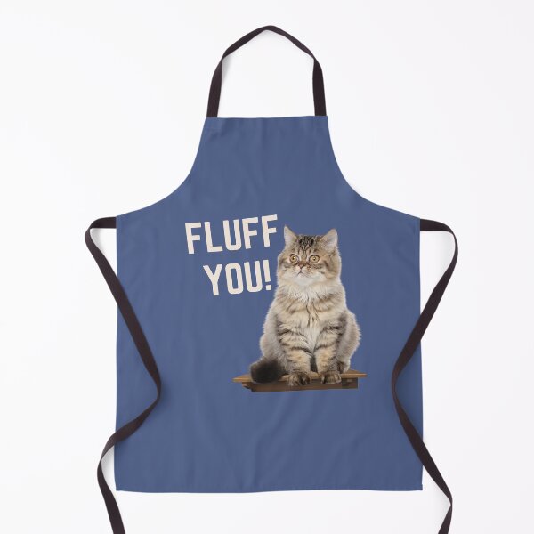 Item preview, Adorable "Fluff You!" Cat Shelf Graphic – The Perfect Gift for Cat Lovers designed and sold by MugsAndDuds.