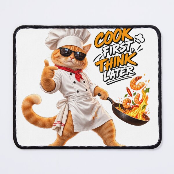 Item preview, Cook First Think Later designed and sold by KreatikaShop.