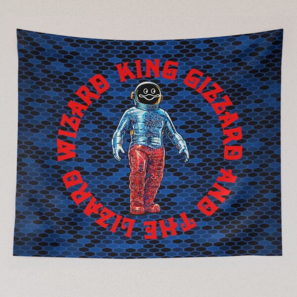 Item preview, King Gizzard and the Lizard Wizard - Astro Fishie designed and sold by Q Art & Design .