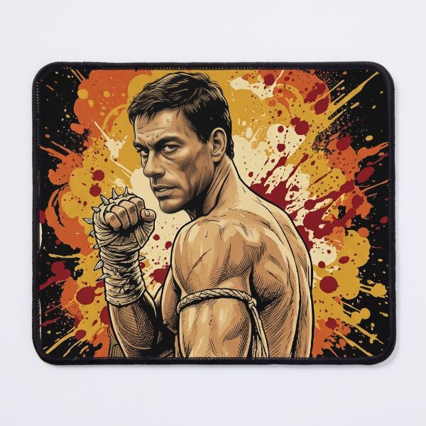 Aperçu de l'œuvre Kickboxer Kurt Sloane Style rétro années 90 vintage bootleg arts martiaux créée et vendue par Thogan0416.